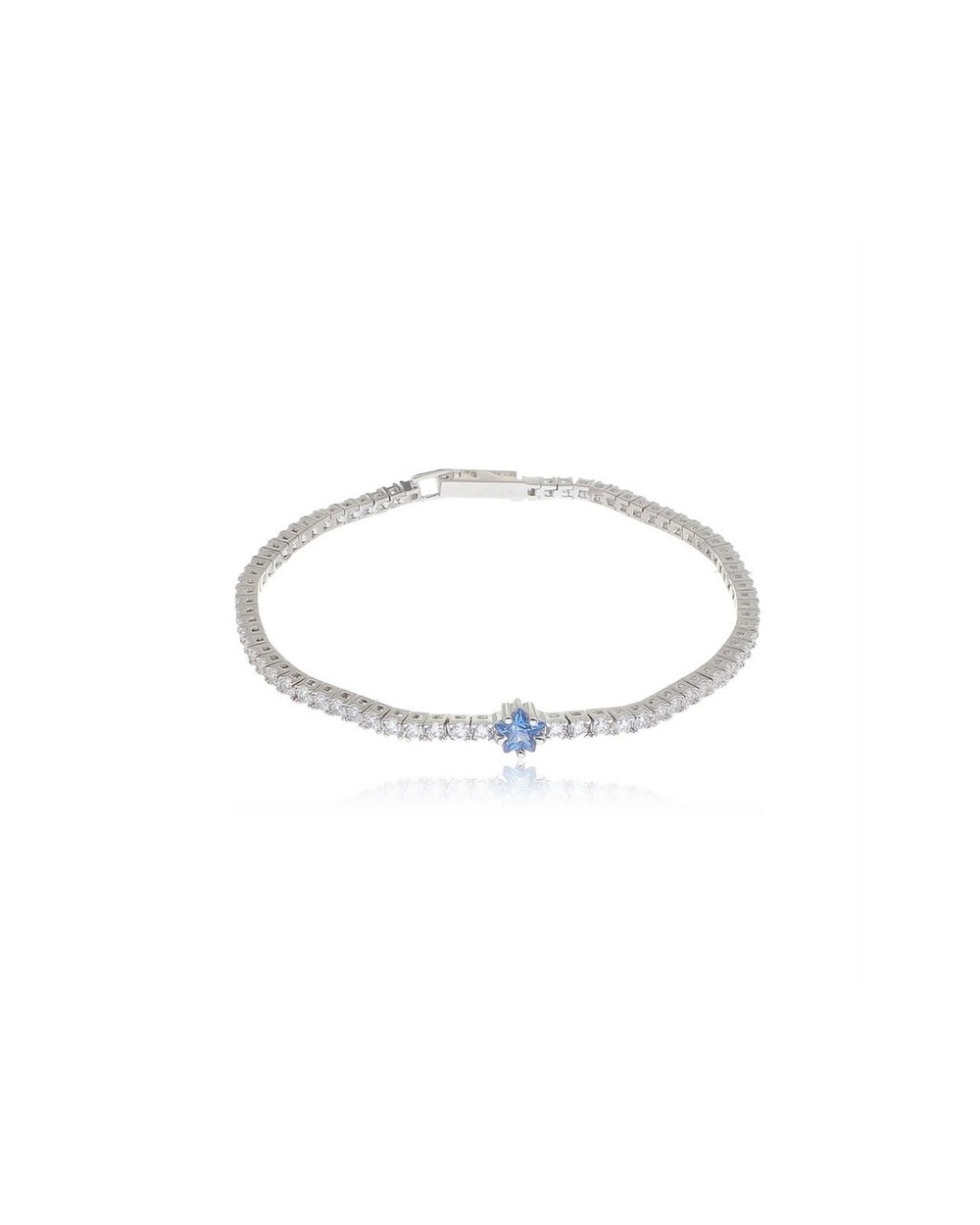 Pulseira Riviera Topázio coleção Lumière — modelo usando