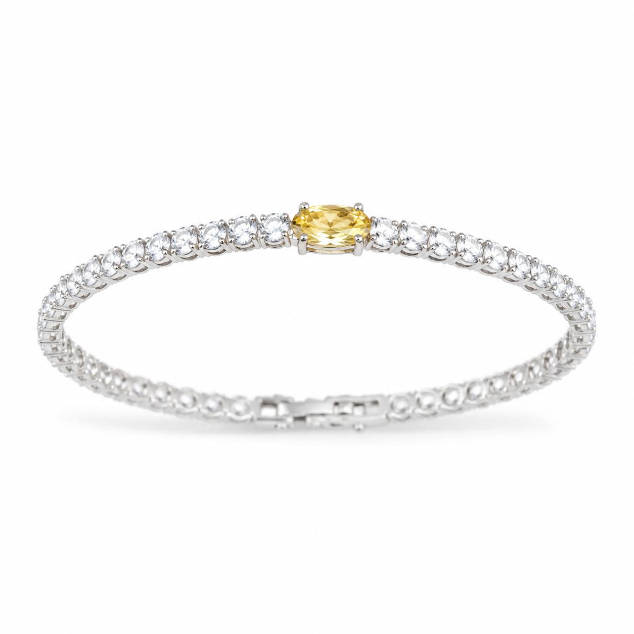 Pulseira Yellow Fancy coleção Lumière — produto em fundo branco